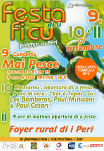 Du 9 au 11 septembre 2016 se déroule la 13e édition de la foire de la figue à Peri. Un événement incontournable à faire au mois de Septembre en Corse