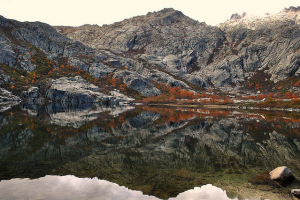 Randonnée au lac de Melo dans la vallée de la Restonica dans le centre corse à Corte