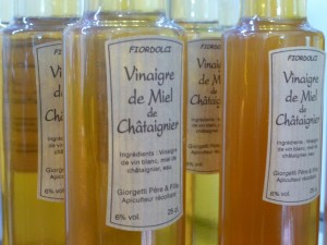 Le vinaigre de miel de châtaigner à découvrir à la Maison Fiordolci