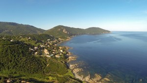Village vacances Paese di Lava en Corse vu du ciel