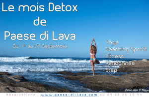 En septembre la résidence de vacances corse Paese di Lava propose une offre spéciale Detox